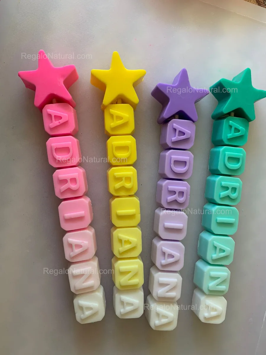 Letras de jabón