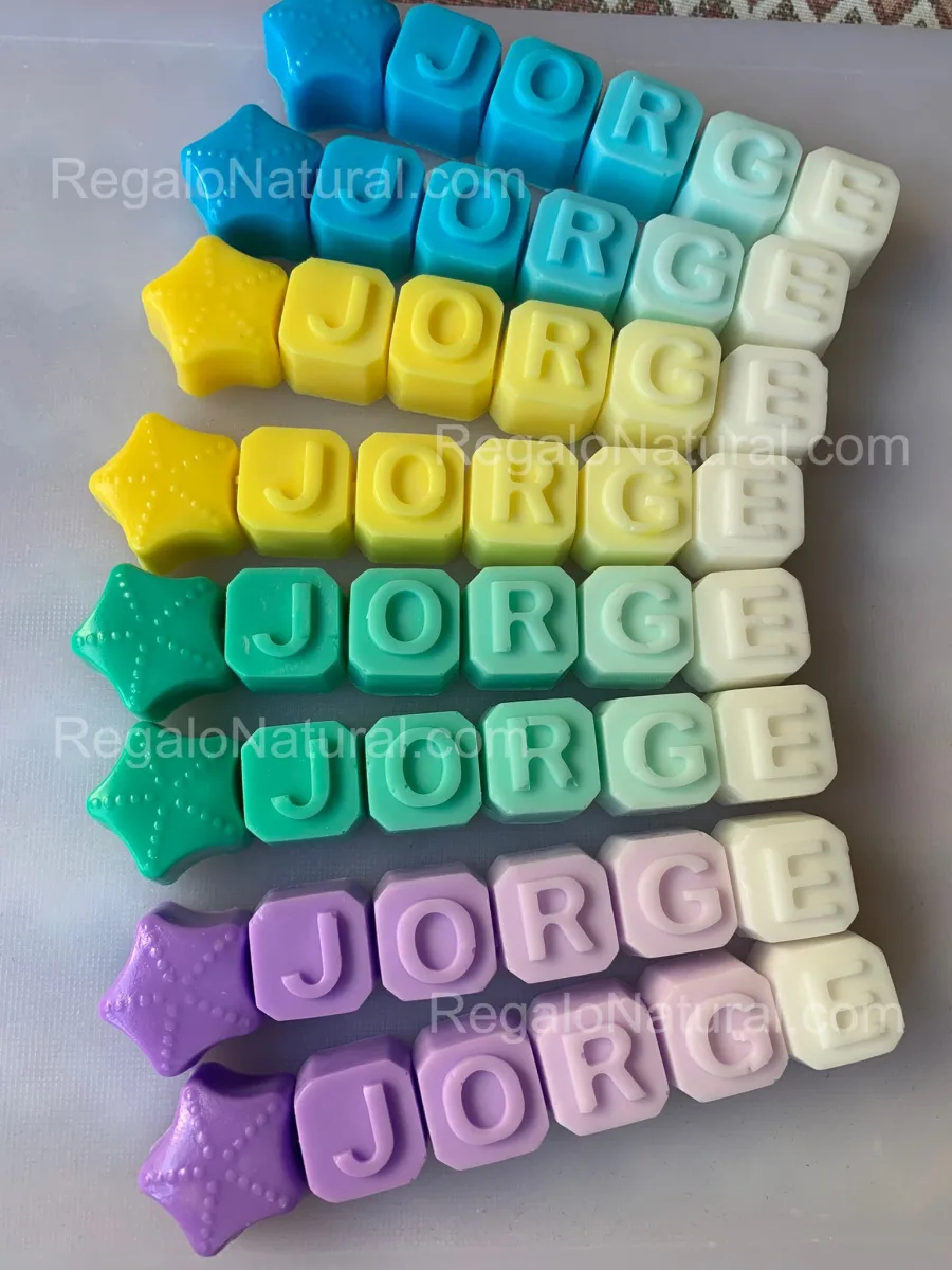 Letras de jabón